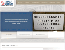 Tablet Screenshot of equalrightsnow.org